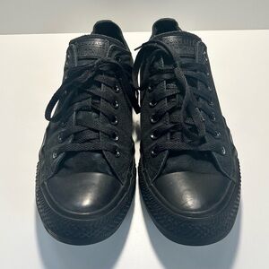 Converse Chuck Taylor All Stars Low Top Black on Black M5039 Sz: M11/ W13